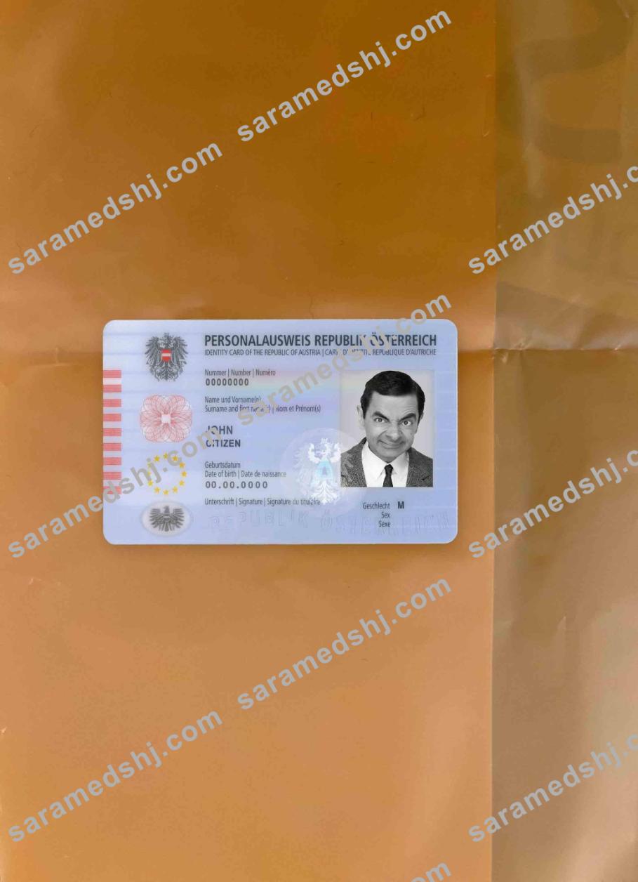 Austria ID photolook FRONT